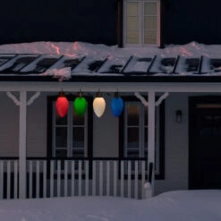 Set Of 4 Lighted Blow Mold C7 Bulbs Christmas Decorations, 20" -Northlight Christmas northlight jq95665 styled 02 62540.1701278543