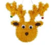 Northlight Tinsel Reindeer With Mini Jingle Bells Hanging Christmas Decoration - 13" - -Northlight Christmas northlight k90906 70350.1605753047