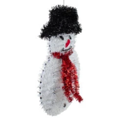 Northlight 19" Tinsel Snowman Christmas Window Decoration -Northlight Christmas northlight k90907 1 68765.1618414095