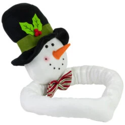 Northlight 25" Plush Snowman Christmas Tree Topper, Unlit -Northlight Christmas northlight k94887 03 40776.1691593475
