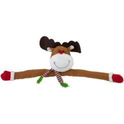Northlight 26" Plush Reindeer Christmas Tree Topper, Unlit -Northlight Christmas northlight k94888 01 31299.1691593780