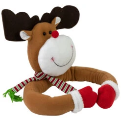 Northlight 26" Plush Reindeer Christmas Tree Topper, Unlit -Northlight Christmas northlight k94888 04 03249.1691593780
