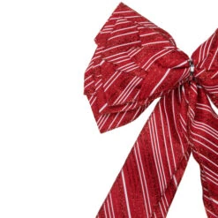 Northlight 48" X 10" Red And White Striped 16 Loop Christmas Bow Decoration -Northlight Christmas northlight ky91451 1 49692.1611893465