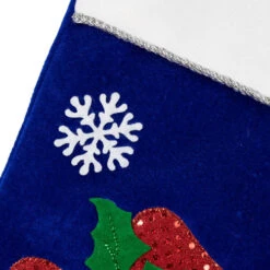 Northlight 20" Royal Blue Embroidered Velveteen Snowman Christmas Stocking With White Cuff 14 Northlight 20" Royal Blue Embroidered Velveteen Snowman Christmas Stocking With White Cuff -Northlight Christmas northlight l35379 6 02756.1678185728