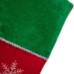 Northlight 20" Red Velveteen Sequined Christmas Tree Stocking With Green Cuff 9 Northlight 20" Red Velveteen Sequined Christmas Tree Stocking With Green Cuff -Northlight Christmas northlight l35443 3 91765.1678185728