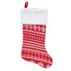 Northlight 22" Red And White Rustic Lodge Knit Christmas Stocking With Cuff 1 Northlight 22" Red And White Rustic Lodge Knit Christmas Stocking With Cuff -Northlight Christmas northlight l35644 74279.1588350303