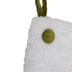 Northlight 20.5-Inch Green And White Corduroy Christmas Stocking -Northlight Christmas northlight l88030 4 sample 86827.1664379675