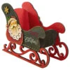 Santa Claus "Merry Christmas" Sleigh Decoration - 11.5" -Northlight Christmas northlight lk94206 2 34956.1665519607