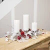 Northlight Berries And Snowflakes Christmas Pillar Candle Holder - 24" - Red And White 1 Northlight Berries And Snowflakes Christmas Pillar Candle Holder - 24" - Red And White -Northlight Christmas northlight ll94331 styled 001 07276.1726019801