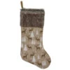 Northlight 20" Brown Reindeer Christmas Stocking With Faux Fur Cuff 2 Northlight 20" Brown Reindeer Christmas Stocking With Faux Fur Cuff -Northlight Christmas northlight lt90709 1 sample 81600.1665087478