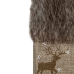Northlight 20" Brown Reindeer Christmas Stocking With Faux Fur Cuff 8 Northlight 20" Brown Reindeer Christmas Stocking With Faux Fur Cuff -Northlight Christmas northlight lt90709 2 sample 64622.1665087478