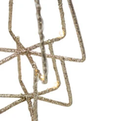 Northlight LED Lighted Glittered Wire Christmas Cone Tree - 17.5" - Warm White Lights -Northlight Christmas northlight my89431 3 sample 99580.1604023644