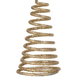 Northlight 12" LED Lighted Glittered Gold Star Christmas Tree Topper, Warm White Lights -Northlight Christmas northlight my89450 04 76622.1704997009