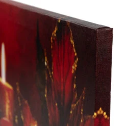 Northlight LED Lighted Glitter Striped Candles With Poinsettia Christmas Wall Art - 12" X 15.75" 8 Northlight LED Lighted Glitter Striped Candles With Poinsettia Christmas Wall Art - 12" X 15.75" -Northlight Christmas northlight nj85674 03 94125.1695052446