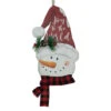Northlight 16.5" Joy To The World Snowman In Santa Hat Christmas Wall Decoration -Northlight Christmas northlight nj92452 1 56495.1643415251