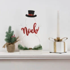 Northlight 4.5" White Metal Gift Box Christmas Taper Candle Holder -Northlight Christmas northlight nj92458 style 97059.1647998795