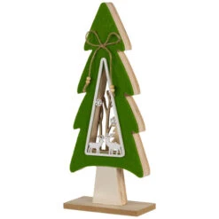 Northlight Woodland Tree With Reindeer Scene Wooden Christmas Decoration - 12" 11 Northlight Woodland Tree With Reindeer Scene Wooden Christmas Decoration - 12" -Northlight Christmas northlight nj95129 02 45267.1694187836
