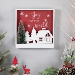 Northlight 11.75" Lighted Joy To The World Wooden Christmas Wall Decoration 10 Northlight 11.75" Lighted Joy To The World Wooden Christmas Wall Decoration -Northlight Christmas northlight nj95142 styled 2 62119.1694187837