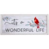 Northlight 23.5" Framed It's A Wonderful Life Christmas Wall Sign -Northlight Christmas northlight nj95144 01 61497.1694620064