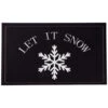 Northlight Let It Snow Christmas Doormat 29" X 17" -Northlight Christmas northlight nj95152 01 53980.1694101338