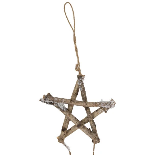 Northlight 34" Natural Twig Tree With Star Wall Hanging Christmas Decoration 6 Northlight 34" Natural Twig Tree With Star Wall Hanging Christmas Decoration - Image 4