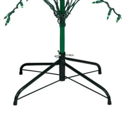 Northlight Pre-Lit Green Cascade Twig Tree Outdoor Christmas Decoration - 6' - Green Lights 12 Northlight Pre-Lit Green Cascade Twig Tree Outdoor Christmas Decoration - 6' - Green Lights -Northlight Christmas northlight nl01039 5 68594.1665174040
