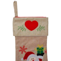 Northlight 19" Red And Green Santa Claus In Sleigh Embroidered Christmas Stocking -Northlight Christmas northlight nl01823 3 49297.1603245300
