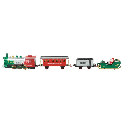 Northlight 36 Pc Battery Operated Lighted And Animated Train Set With Raised Track And Sound 5 Northlight 36 Pc Battery Operated Lighted And Animated Train Set With Raised Track And Sound - Image 3