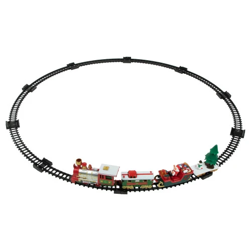 Northlight 31pc Battery Operated Lighted And Animated Christmas Tree Train Set With Sound 3 Northlight 31pc Battery Operated Lighted And Animated Christmas Tree Train Set With Sound