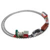 Northlight 35pc Silver And Red Battery Operated Lighted And Animated Classic Train Set With Sound 1 Northlight 35pc Silver And Red Battery Operated Lighted And Animated Classic Train Set With Sound -Northlight Christmas northlight nm94460 3 00737.1662575934