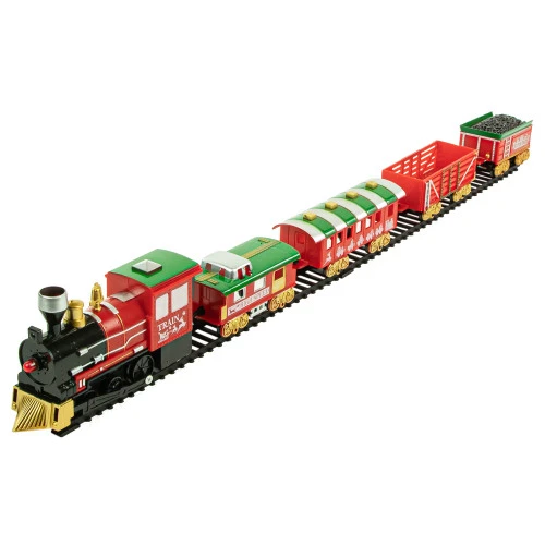 Northlight 21-Piece Animated And Musical Classic Christmas Train Set 4 Northlight 21-Piece Animated And Musical Classic Christmas Train Set - Image 2