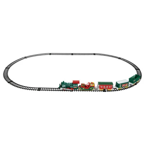 Northlight 30 Pc Battery Operated Lighted And Animated Classic Christmas Train Set With Music 6 Northlight 30 Pc Battery Operated Lighted And Animated Classic Christmas Train Set With Music - Image 4