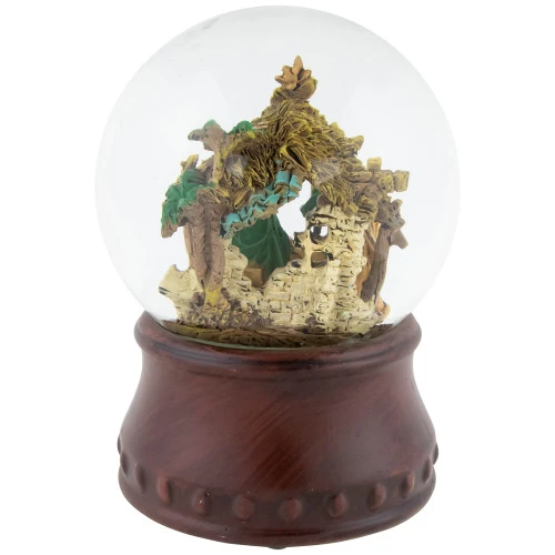 Northlight Christmas Nativity Musical Snow Globe - 5.5" 7 Northlight Christmas Nativity Musical Snow Globe - 5.5" - Image 5