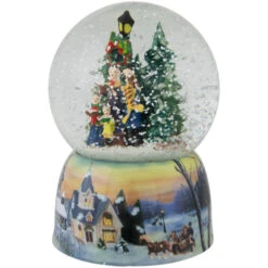 Northlight Christmas Carolers Winter Scene Musical Snow Globe - 6" 9 Northlight Christmas Carolers Winter Scene Musical Snow Globe - 6" -Northlight Christmas northlight pm02746 02 80353.1684933382