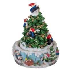 Northlight Penguins And Christmas Tree Rotating Music Box - 6.5" 11 Northlight Penguins And Christmas Tree Rotating Music Box - 6.5" -Northlight Christmas northlight pm85844 2 71215.1664811130