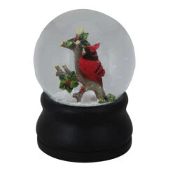Northlight Cardinal On Branch Musical Christmas Snow Globe - 5.75" - Red -Northlight Christmas northlight pm85865 29698.1588415738