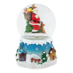 Northlight Santa Claus With Christmas Tree And Reindeer Musical Snow Globe - 5.5" 9 Northlight Santa Claus With Christmas Tree And Reindeer Musical Snow Globe - 5.5" -Northlight Christmas northlight pm85868 2n 88741.1673556960