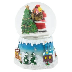 Northlight Santa Claus With Christmas Tree And Reindeer Musical Snow Globe - 5.5" 11 Northlight Santa Claus With Christmas Tree And Reindeer Musical Snow Globe - 5.5" -Northlight Christmas northlight pm85868 4n 27797.1673556960