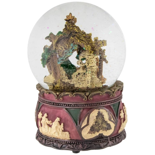 Northlight Holy Family Nativity Scene Christmas Snow Globe - 5.75" 6 Northlight Holy Family Nativity Scene Christmas Snow Globe - 5.75" - Image 4