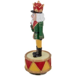 Northlight Musical Revolving Christmas Nutcracker Figure - 8.25" -Northlight Christmas northlight pm92011 1 94904.1665610437