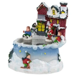 Northlight Animated And Musical Village Ice Skating Pond Christmas Scene - 5.25" -Northlight Christmas northlight pm94067 3 13843.1664033283