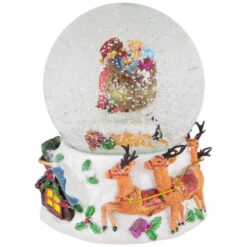 Northlight 6.5" Santa Delivering Gifts Musical Christmas Snow Globe -Northlight Christmas northlight pm94069 4 08910.1673557301