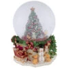Northlight Gifts Under The Christmas Tree Musical Snow Globe - 6.5" -Northlight Christmas northlight pm94071 1new 70675.1672824059