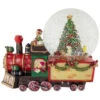 Northlight Elf Train Musical Christmas Snow Globe - 8" -Northlight Christmas northlight pm94072 1 50417.1672824059