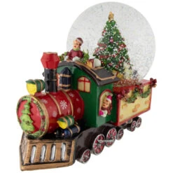 Northlight Elf Train Musical Christmas Snow Globe - 8" -Northlight Christmas northlight pm94072 2 13339.1673557301