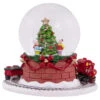Northlight Christmas Tree With Revolving Train Musical Snow Globe - 6.5" -Northlight Christmas northlight pm94081 1 85045.1664033287