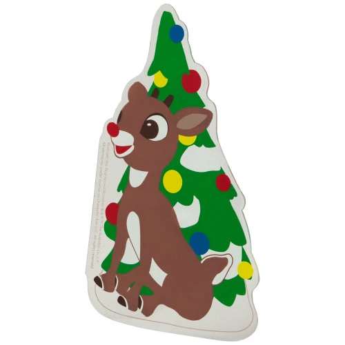 Northlight 8" Rudolph And Christmas Tree Double Sided Gel Window Cling Decoration 8 Northlight 8" Rudolph And Christmas Tree Double Sided Gel Window Cling Decoration - Image 6