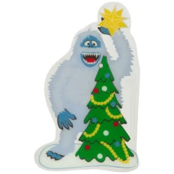 Northlight 8" Bumble Tops The Tree Double Sided Gel Christmas Window Cling Decoration -Northlight Christmas northlight pw2042501c 005 back 00284.1687529317