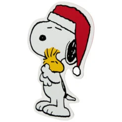 Northlight Peanuts Snoopy Hugs Woodstock Double Sided Christmas Window Cling Decoration - 7" 13 Northlight Peanuts Snoopy Hugs Woodstock Double Sided Christmas Window Cling Decoration - 7" -Northlight Christmas northlight pw2049324 003 08446.1687529318