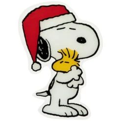 Northlight Peanuts Snoopy Hugs Woodstock Double Sided Christmas Window Cling Decoration - 7" 11 Northlight Peanuts Snoopy Hugs Woodstock Double Sided Christmas Window Cling Decoration - 7" -Northlight Christmas northlight pw2049324 005 back 58769.1687529319